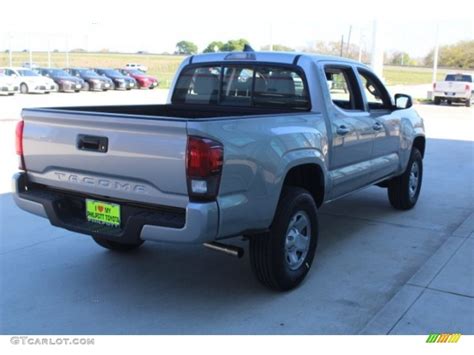 2018 Silver Sky Metallic Toyota Tacoma Sr Double Cab 126004966 Photo