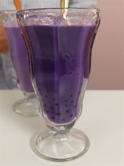 Ube Boba Milk Tea Ube Recipe 10 Jeanelleats Food And Travel Blog