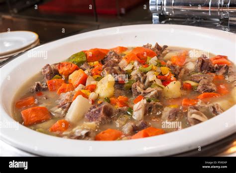 Curry Mutton Stew Stock Photo Alamy