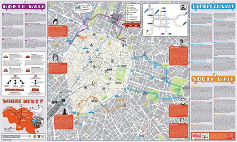 Brussels Tourist Attractions Map