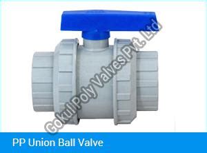 PP Union Ball Valve Manufacturer Supplier From Ahmedabad