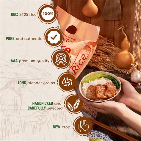 Insta Rice Premium ST25 Rice Fragrant Rice Sticky Rice From Vietnam