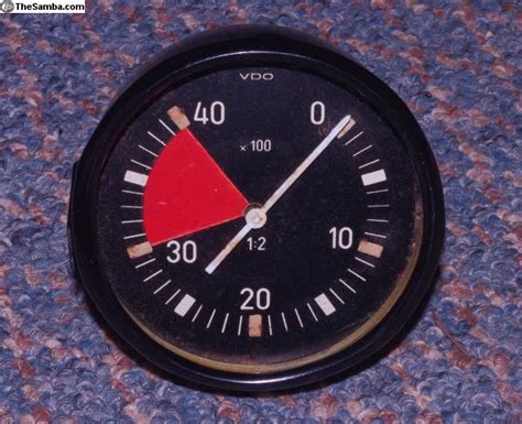 TheSamba VW Classifieds 11 43 VDO Tachometer Tach Kubel KDF