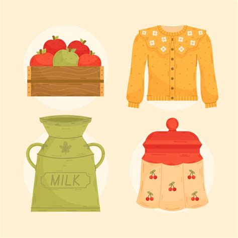 Free Vector Hand Drawn Cottagecore Element