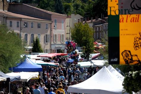 20 000 visiteurs attendus à la fête de l ail rose de Billom Puy de