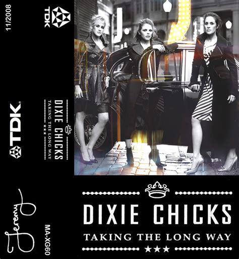 Dixie Chicks Taking The Long Way Cassette Inlay Card Design A