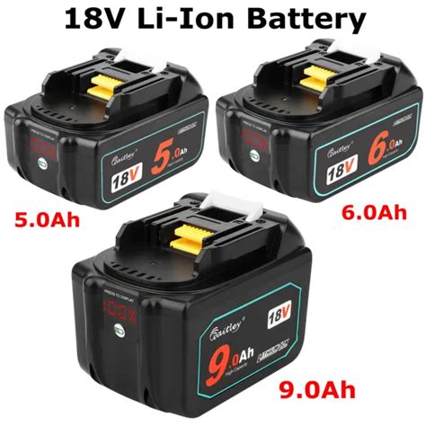 V Ah Ah Ah Li Ion Led Battery For Makita Bl Bl