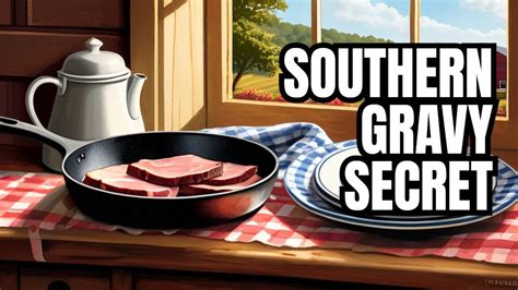 Easy Southern Red Eye Gravy Recipe Youtube