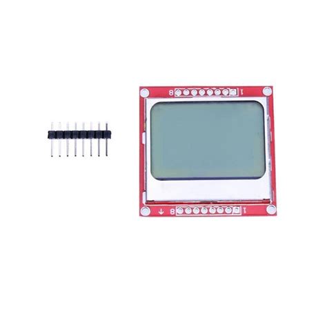 5110 LCD Module White Backlight For Arduino