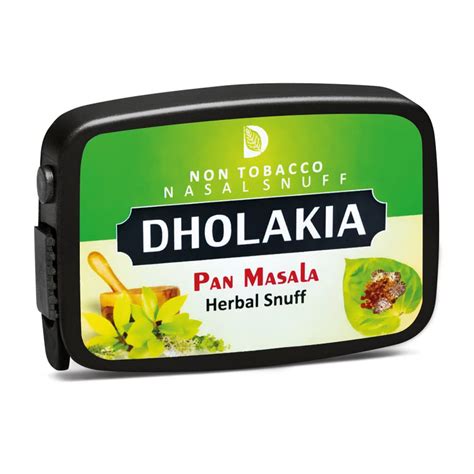 Dholakia Herbal Pan Masala Tabakfrei Snufflandde Online Shop