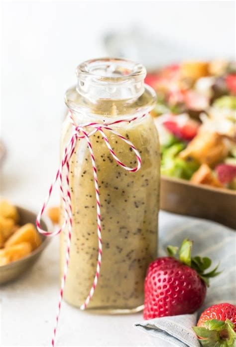 Poppy Seed Dressing Recipe Vinaigrette Dressing The Cookie Rookie