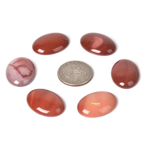 30mm Mookaite Jasper Oval Flatback Cab Cabochon Etsy