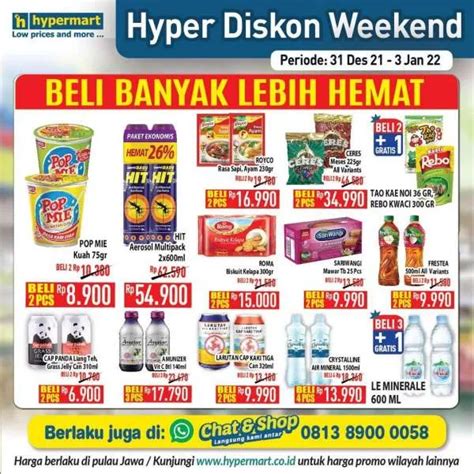 Katalog Promo Hypermart Hyper Diskon Weekend Desember Januari