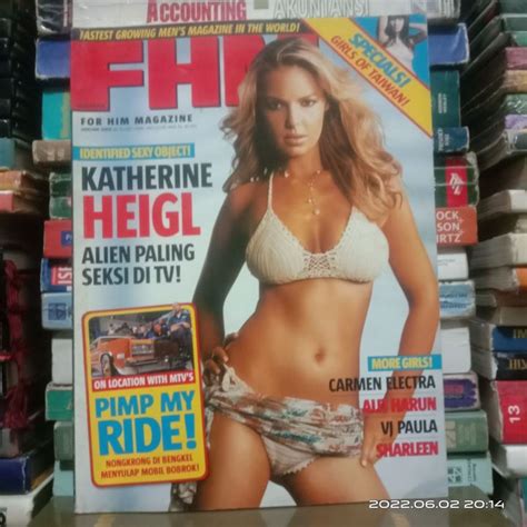 Majalah Fhm For Him Magazine Cover Katherine Haigl Lazada Indonesia