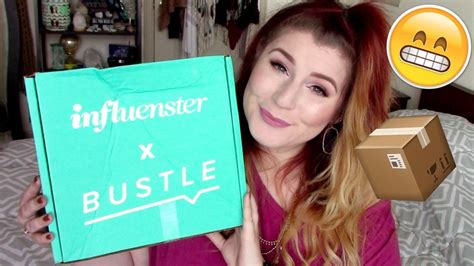 My First Voxbox Influenster And Bustle Unboxing Youtube