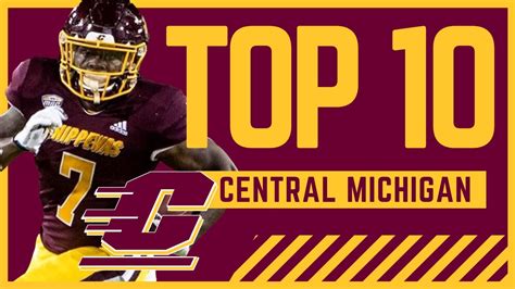 Central Michigan Chippewas TOP 10 Football Players For 2022