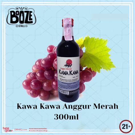 Jual Anggur Merah Kawa Kawa 300ml Shopee Indonesia