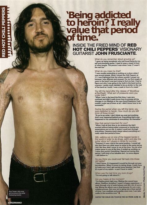 John Frusciante Red Hot Chili Peppers Rhcp