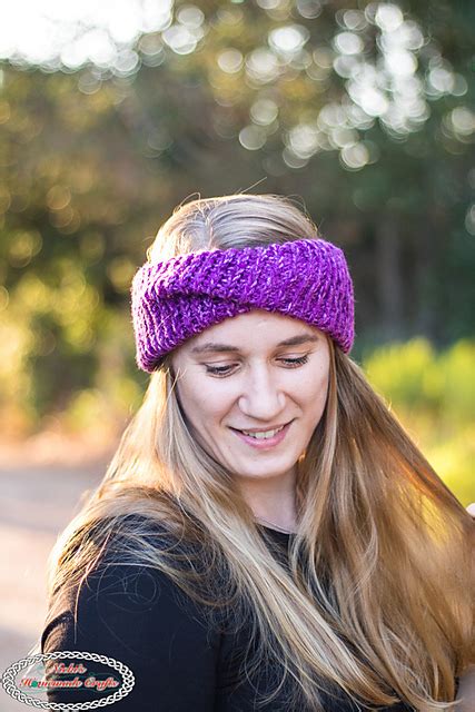 Ravelry Faux Knit Ear Warmers Pattern By Nicole Riley