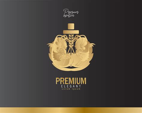 Luxury Perfume Logo Design Template 12704456 Vector Art At Vecteezy