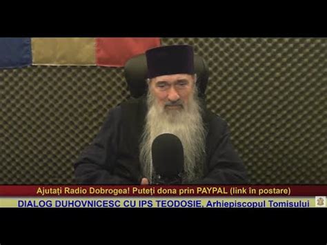 DIALOG DUHOVNICESC CU ASCULTĂTORII cu IPS TEODOSIE Arhiepiscopul