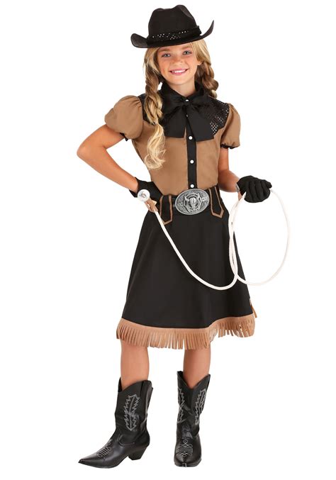 Lasso'n Cowgirl Girl's Costume