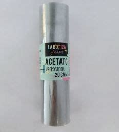 Acetato 20cm Alto Rollo 3 Metros La Botica CHITZA