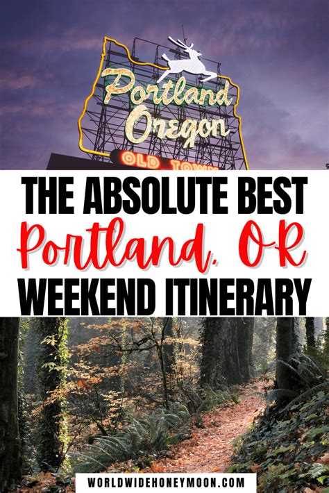 The Ultimate 3 Days In Portland Itinerary The Perfect Guide To A