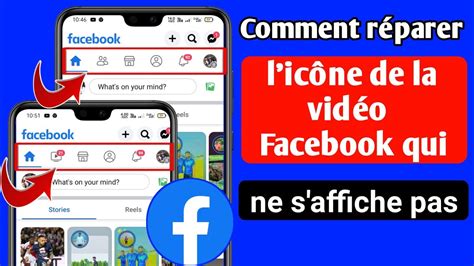 Comment réparer l icône Facebook Watch Video ne montrant pas Icône