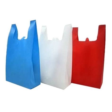 W Cut Plain Oxo Degradable Bags Holding Capacity 1 5 Kgs 13x1616