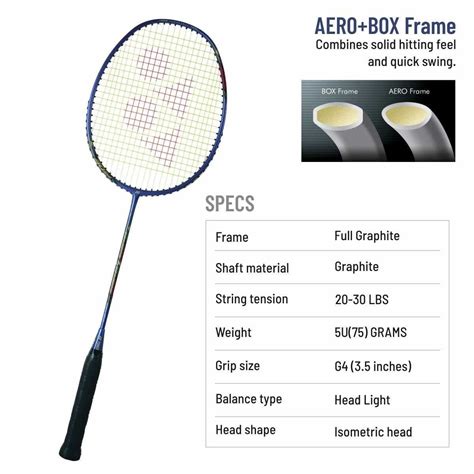 Yonex Nanoray Light Badminton Racket Deep Purple Exclusive To