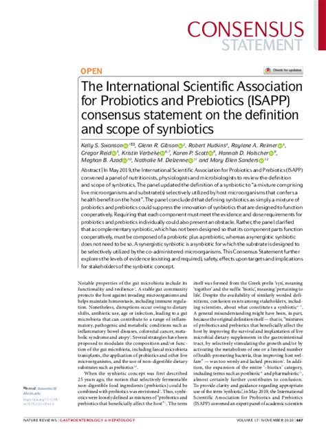 Pdf Expert Consensus Document The International Scientific