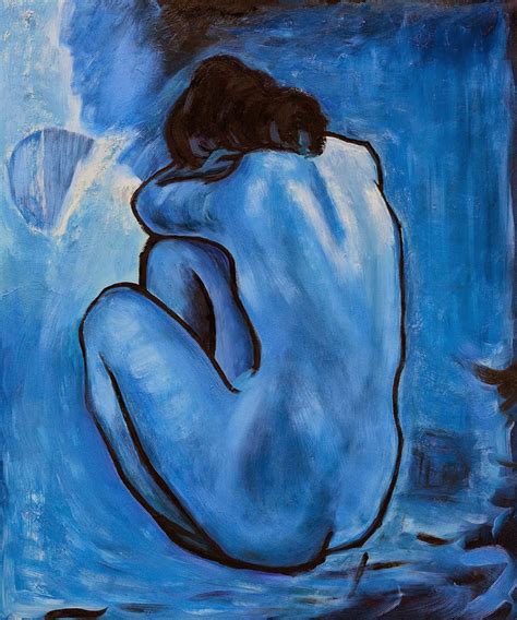 Desnudo Azul Pablo Picasso Historia Arte Ha