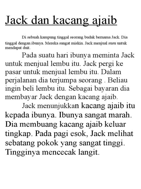 Jack Dan Kacang Ajaib Pdf