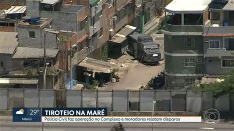 V Deo Tiroteio No Complexo Da Mar Pol Cia Civil Faz Opera O Na