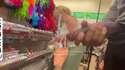 FLASHING HIS BBC AND CUM ON GRANNY ASS ThisVid