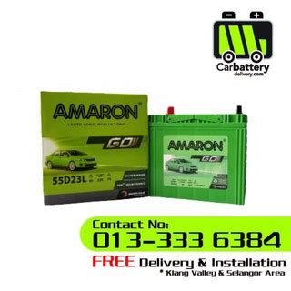 Amaron D L Car Battery Kereta Bateri Proton Exora Preve Toyota