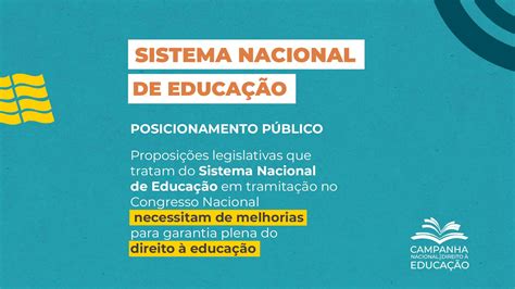 Posicionamento público Proposições legislativas que tratam do Sistema