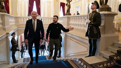 US Präsident Joe Biden in Kiew Geste von hoher Symbolkraft SHZ