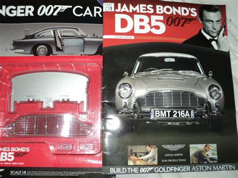 EAGLEMOSS JAMES BOND db5 007 Build Your Own 1 8 Maßstab Aston Martin