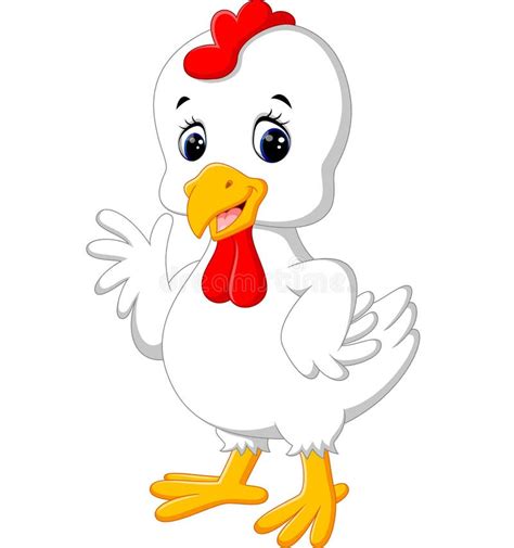 Cartoon Chicken Rooster Stock Vector Illustration Of Animal 75014519