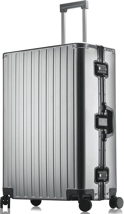 Amazon Sindermore Luggage Aluninum Hardside Suitcase With TSA