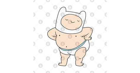 Baby Finn - Adventure time - Baby Finn - Pin | TeePublic