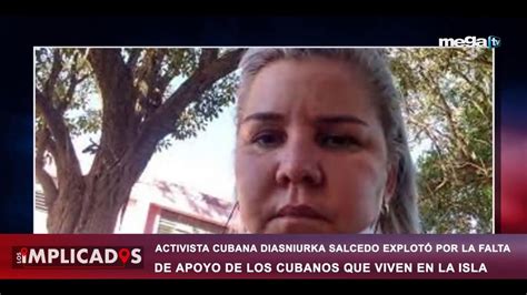 Activista cubana explotó en las redes por falta de apoyo de los cubanos