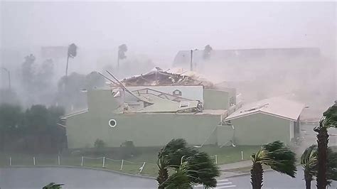 Real Footage Inside The Eye Of Hurricane Michael And Crazy Hurricane