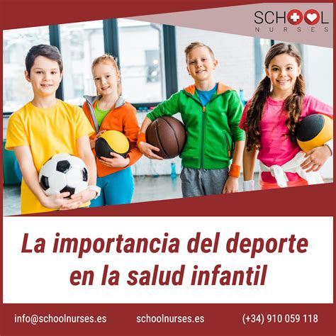 La Importancia Del Deporte En La Salud Infantil School Nurses