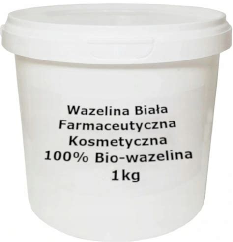 Biała Wazelina 100 BIO Medyczna Farmaceutyczna kg 13409546310 Allegro pl