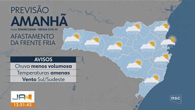 Jornal do Almoço Criciúma Veja como fica o tempo a partir desta