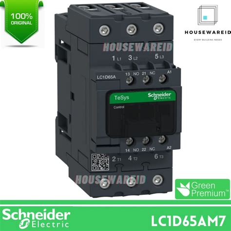 Jual Kontaktor Schneider LC1D65AM7 3p 65a 220v AC Original Contactor