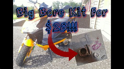 50cc Scooter Big Bore Kit For Only 29 Youtube